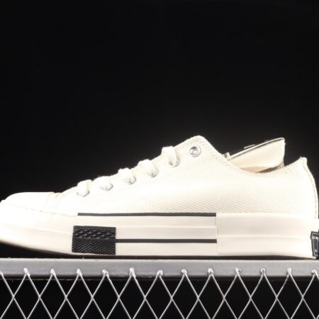 Converse x DRKSHDW international famous designer RickOwens launched a joint series of low-top casual board shoes A00134C