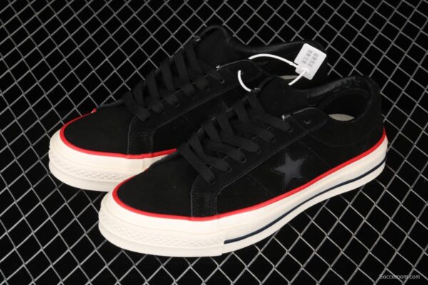 Converse One Star Yi Xing Mucun frosted material low side collision color splicing board shoes 158476C - Image 9