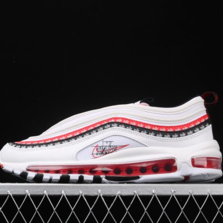 NIKE Air Max 97 new color matching air cushion running shoes CK9397-100