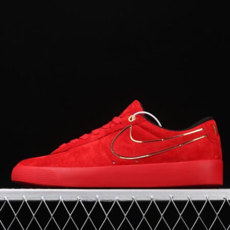 NIKE SB Blazer OG QS Trail Blazers Limited Edition Chinese Red Mouse New year Edition send blessings and money low-top board shoes leisure board shoes CJ7049-818