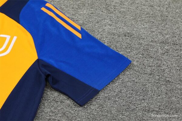 24/25 Juventus Orange/Navy Short Sleeve Jersey+Shorts - Image 5