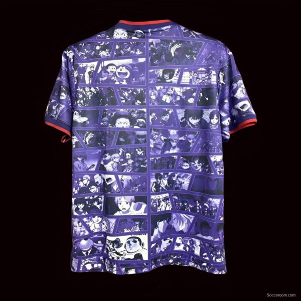 2024 Japan X Anime Purple Special Edition Jersey - Image 2