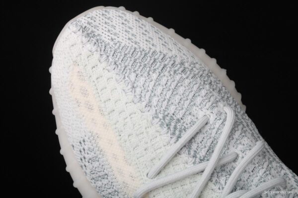Adidas Yeezy 350 Boost V2 FW5317 Darth Coconut 350 second generation hollowed-out silk ice blue star matching BASF popcorn - Image 9