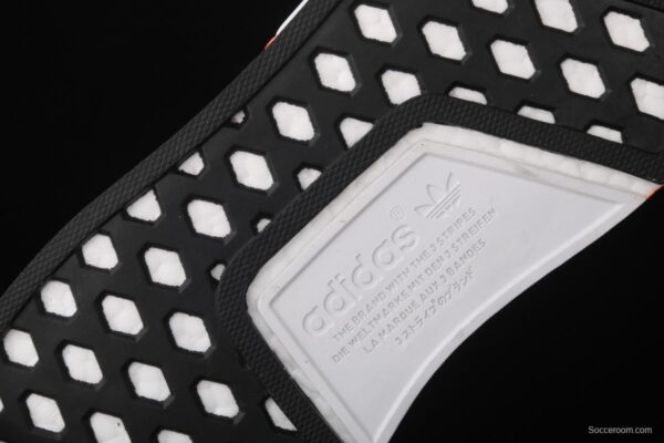 Adidas NMD R1 Boost V2 FX3949 second generation elastic knitted surface popcorn running shoes - Image 2