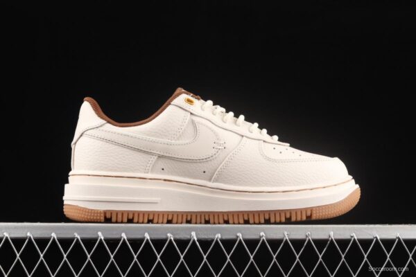 NIKE Air Force 1 Low Luxe low-side thick-soled leisure sports board shoes DB4109-200 - Image 15