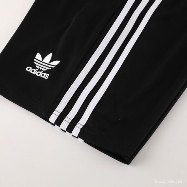 24/25 Adidas Original White Short Sleeve Jersey+Shorts - Image 3