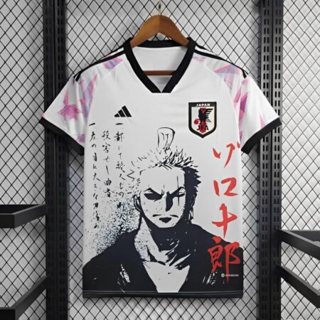 2022 Japan Away White Otaku Zoro Roronoa Jersey