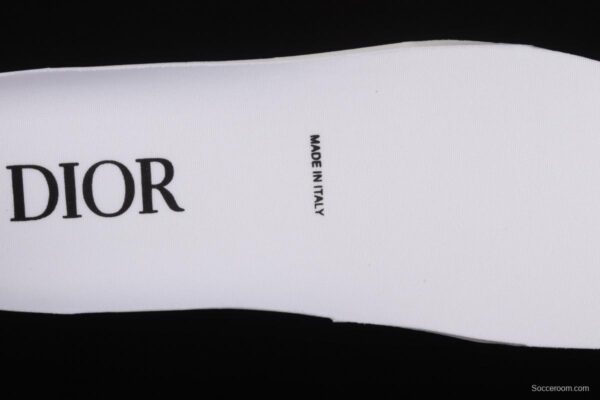 Authentic Dior B23 Oblique Low Top Sneakers Dior CD ghosting low upper board shoes 3SH118YJR 063 White/Black - Image 4