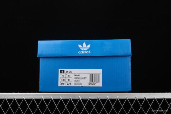 Adidas ZX 2K Boost FW0482 2020 summer new clover popcorn vintage running shoes - Image 12
