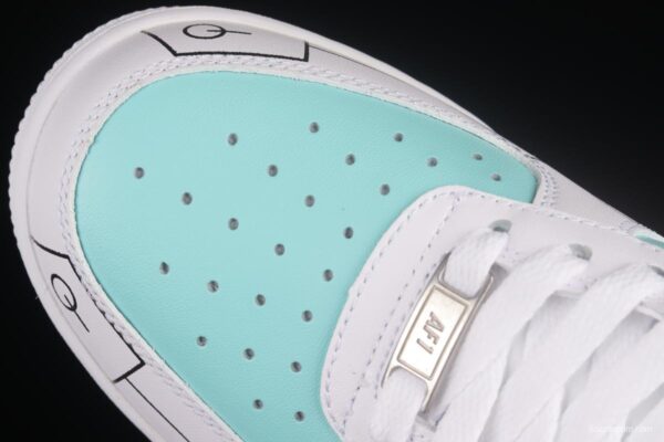 NIKE Air Force 1'07 Low PS5 Video Game Theme Low Top Sports Casual Sneakers DD8959-103 - Image 9