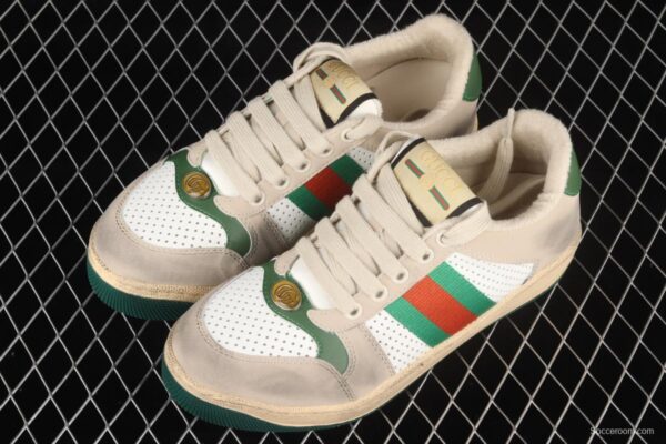 Gucci Distressed Screener Sneaker Gucci classic dirty shoes - Image 9