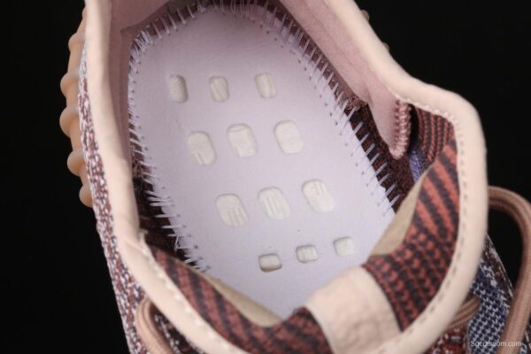 Adidasidas Yeezy Boost 350 V2 FAdidase H02795 Darth Coconut 350 second generation hollowed-out faded blue-brown matching BASF Boost original - Image 5