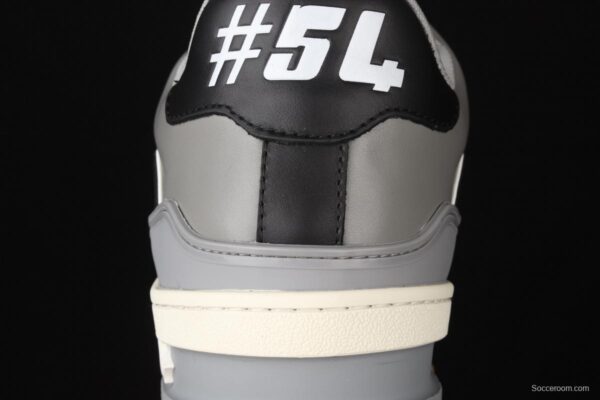 Authentic LV 2021ss early spring fashion catwalk sneakers 380N GREY BLACK - Image 7