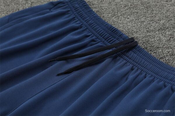 24/25 Manchester City Navy Half Zipper Jacket+Long Pants - Image 3