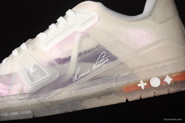 Authentic LV 2021ss early spring fashion catwalk sneakers GO0220 - Image 9