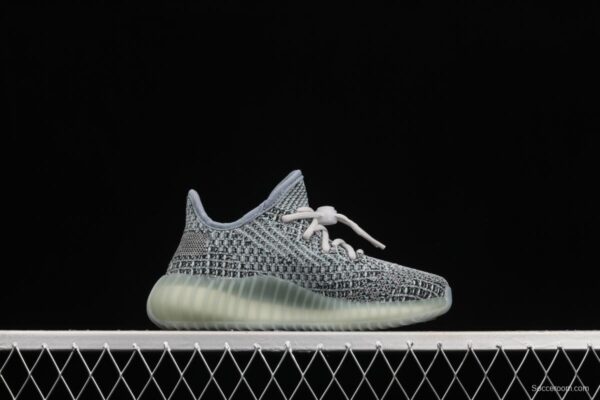 Kids Adidas Yeezy 350 Boost V2 GY7657 Darth Coconut 350 second Generation Kids - Image 14