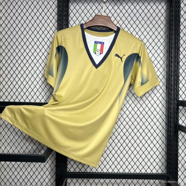 2006 Italy Goalkeeper Golden Jersey - Image 2