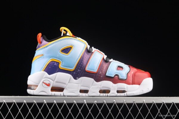 NIKE Air More Uptempo 96 QS Pippen original series classic high street leisure sports basketball shoes DD9223-100 - Image 15