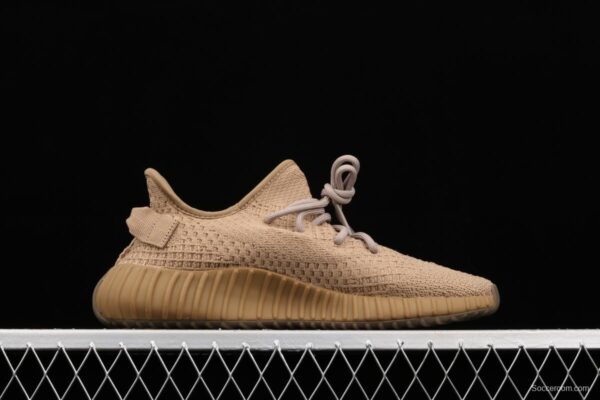Adidas Yeezy Boost 350 V2 FX9033 Darth Coconut 350 second generation hollowed-out sesame gray angel color BASF popcorn - Image 16