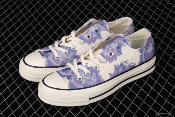 Converse 70s 2021 Flower Series Leisure Board shoes 570581C - Image 9