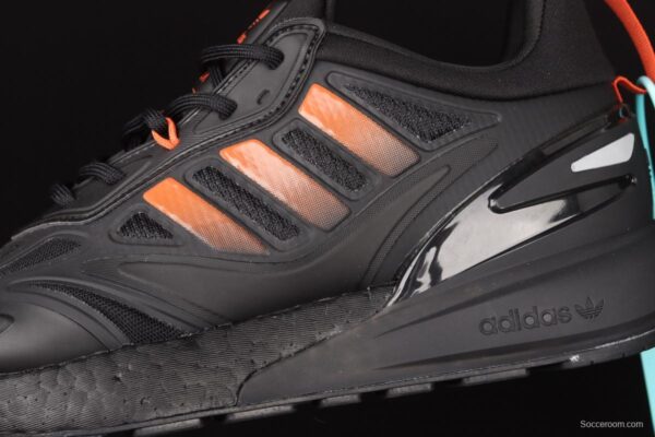 Adidas ZX 2K Boost 2.0 GZ9087 2021 Summer New Clover Popcorn vintage running shoes - Image 7