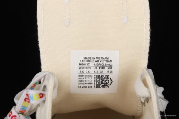 Converse Chuck Taylor All Star Glow 1970 s OX classic improved cold sulfur technology low-top canvas board shoes 165613C - Image 5