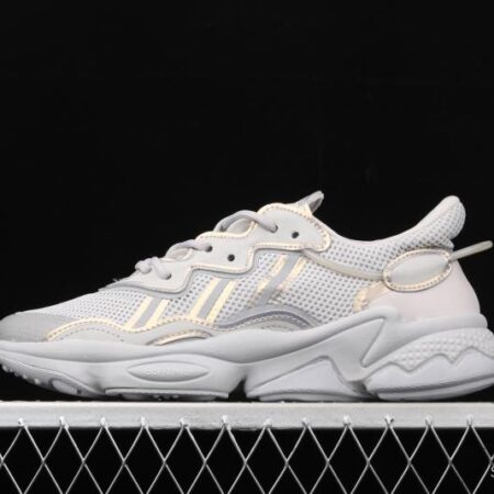 Adidas Originals Ozweego W FV9656 Darth clover retro 3M reflective breathable running shoes