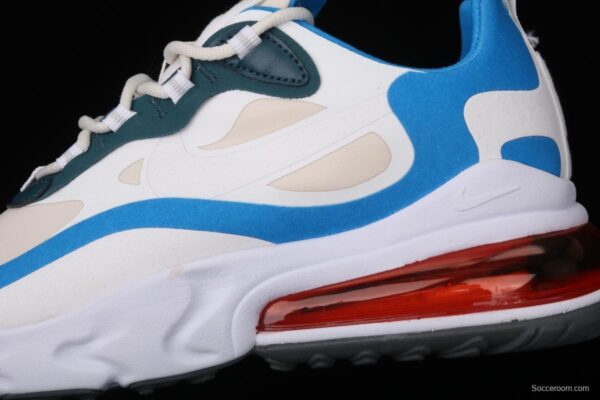 NIKE Air Max 270React new high-frequency mesh hollowing out function half-palm air cushion running shoes DA2400-800 - Image 7