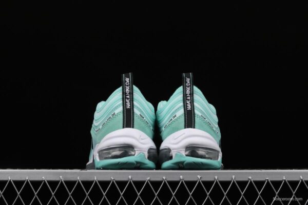 NIKE Air Max 97 ND mint green suede air cushion running shoes 923288-300 - Image 10