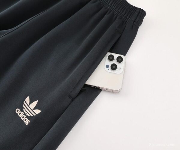 24/25 Real Madrid Light Pink Full Zipper Jacket +Long Pants - Image 4