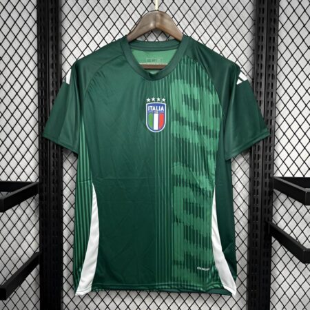 2024 Italy Pre-Match Green Jersey