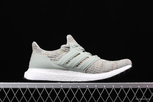 Adidas Ultra Boost 4.0 Grey Multicolor CM8109 Das fourth generation knitted striped mint gray UB - Image 14