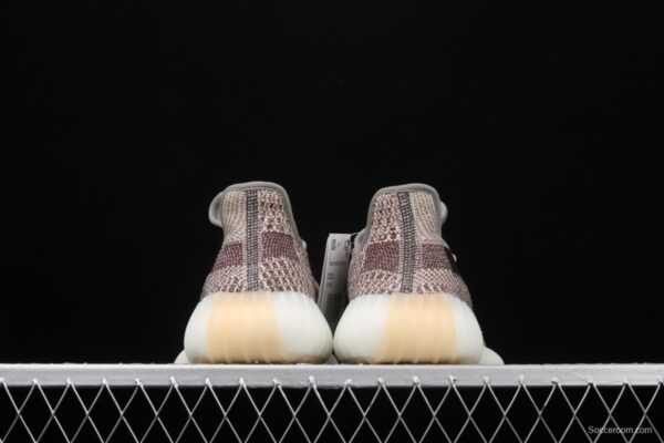 Adidas Yeezy Boost 350V2 Cinder FZ1267 Darth Coconut 350 second generation hollowed-out side coal ash permeable taillights - Image 14