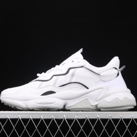 Adidas Originals Ozweego EF4287 Darth clover retro 3M reflective breathable running shoes