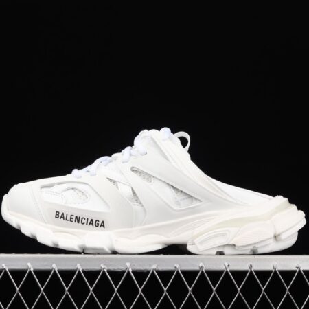 Balenciaga Sneaker Tess s.Gomma MAILLE WHITE/ORANGE 2021ss 3.0 three-generation outdoor concept shoes semi-drag W3CP66509