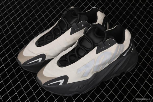 Adidas Yeezy Boost 3M 700 MNVN FY3729 coconut 700 3M reflective nylon running shoes - Image 10