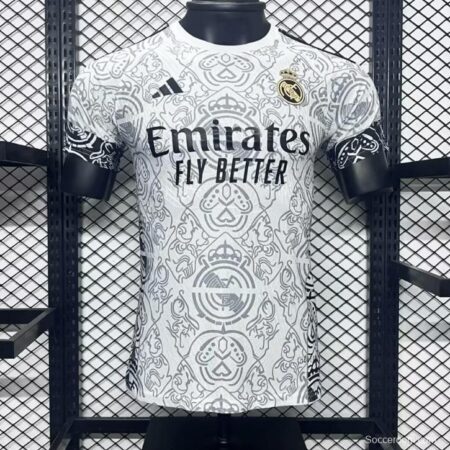 Player Version 24/25 Real Madrid White Jersey