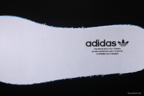 Adidas Sambarose W FV7420 clover retro head layer all white lace thick soles raised board shoes - Image 2
