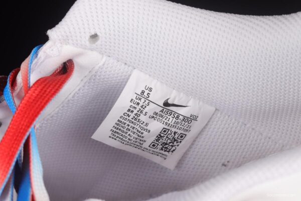 NIKE Air Force 1'07 Low Philadelphia 76ers white, blue and red low-top casual sneakers AI5958-300 - Image 5