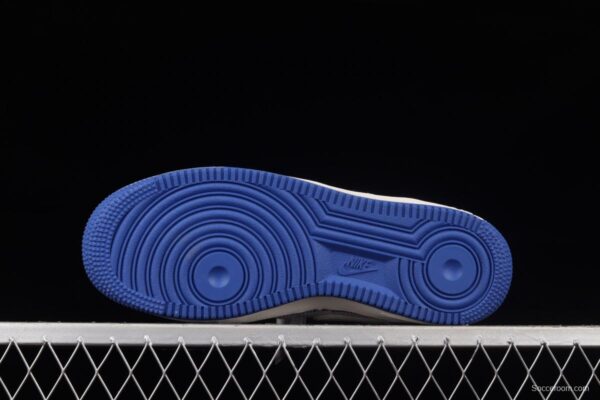 Uninterrupted x NIKE Air Forece 1107Mid MORE THAN Mibao Blue signature graffiti to help Mantianxing 3M reflective leisure board shoes NU3060-686 - Image 15