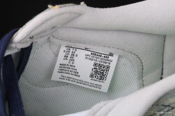 Levi's Strauss x NIKE Blazer Low Trail Blazers hole-breaking jeans low-side leisure sports board shoes 905345-403 - Image 5