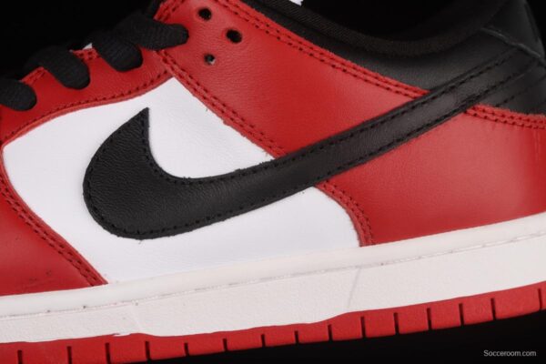 NIKE SB DUNK Low Pro Chicago Chicago Slam Dunk Series retro front floor low side leisure sports skateboard shoes BQ6817-600 - Image 7
