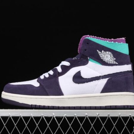 Air Jordan 1 Zoom CMFT Pairs Daybreak purple grape CT0978-150
