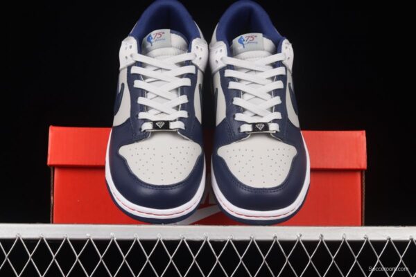 NIKE DUNK Low Brooklyn Nets NBA 75th Anniversary Brooklyn Nets low-end sports leisure board shoes DD3363-001 - Image 12