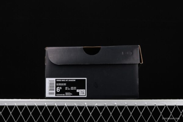 NIKE Air Force 1 ShAdidasow light weight heightened low-top 100-board shoes CU3446-001 - Image 11