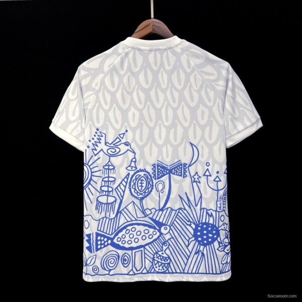 23/24 Bahia White Pre-Match Training Jersey - Image 2