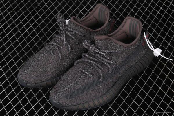 Adidas Yeezy 350 Boost V2 FU9007 Darth Coconut 350 second generation black sky star hollowed-out silk color BASF popcorn - Image 10