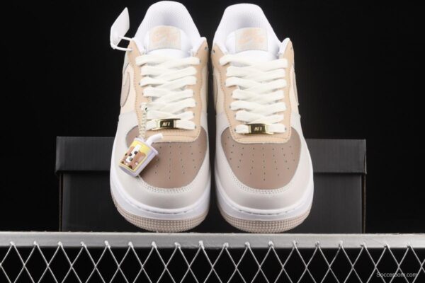 NIKE Air Force 11407 Hot Chocolate hot cocoa coloured low-top casual board shoes CW2288-903 - Image 12