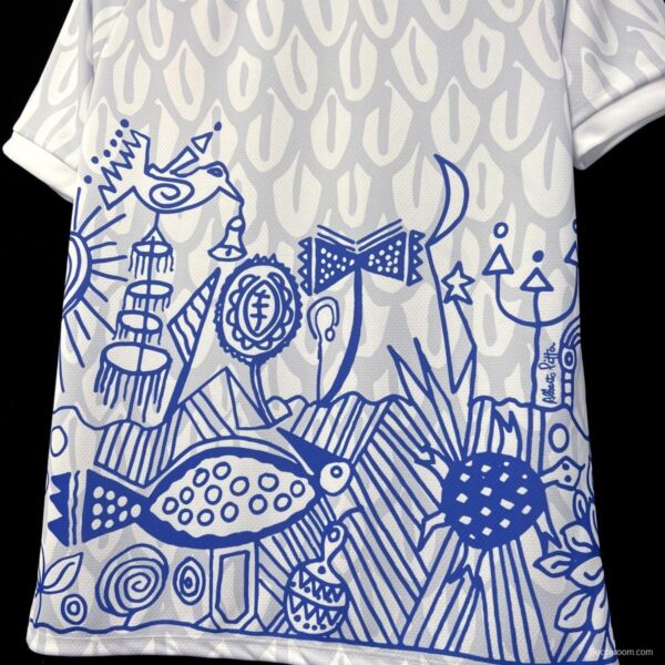 23/24 Bahia White Pre-Match Training Jersey - Image 10