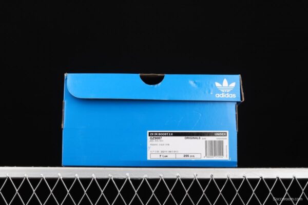 Adidas ZX 2K Boost 2.0 GZ9087 2021 Summer New Clover Popcorn vintage running shoes - Image 12
